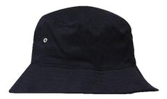 Brushed Sports Navy Twill Bucket Hat 