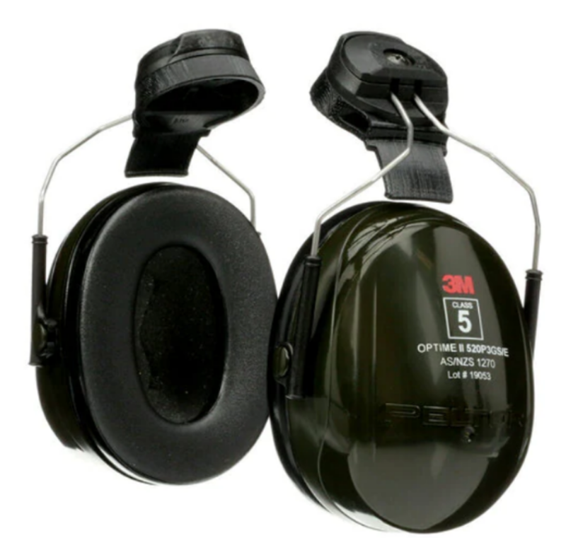 3M Peltor H520P3G Helmet Attach Earmuffs
