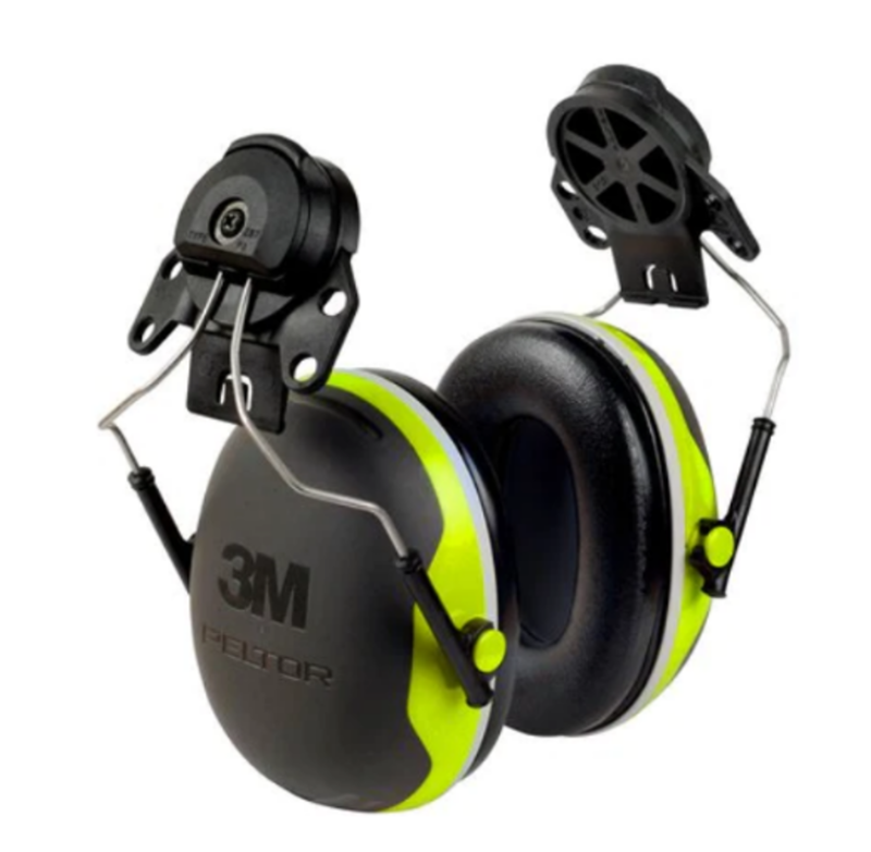 3M Peltor X4P3G Premium Cap Attach Earmuffs