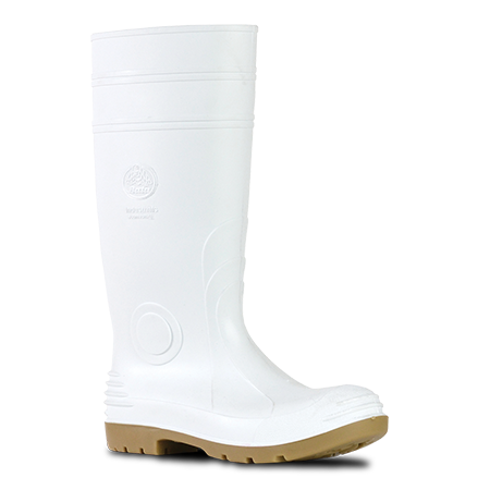 BATA Jobmaster II White PVC 400mm Safety Gumboot