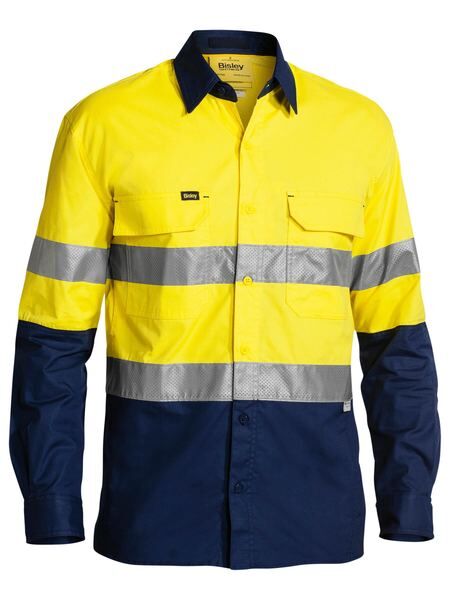 BISLEY X Airflow Taped Hi Vis Ripstop Shirt