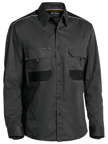 Bisley Flx and Move Mechanical Stretch Shirt Long Sleeve