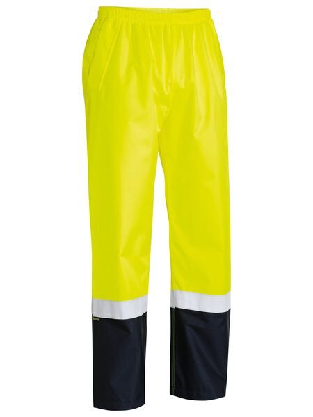 Bisley Taped HiVis Rain Shell Pants