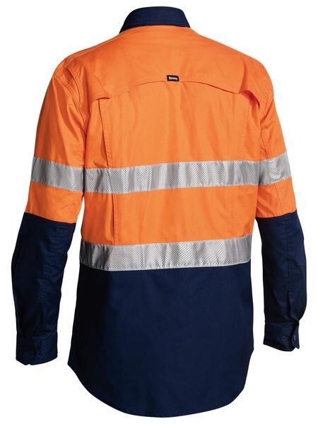 Bisley Taped Hi Vis Ripstop Shirt