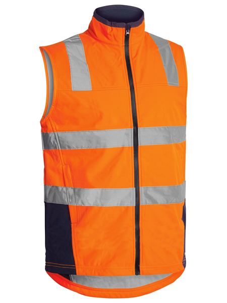 Bisley Taped Hi Vis Soft Shell Vest