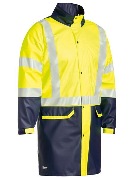 Bisley Taped Hi Vis Stretch Rain Coat