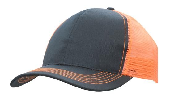 Breathable Poly Twill Cap with Mesh Back