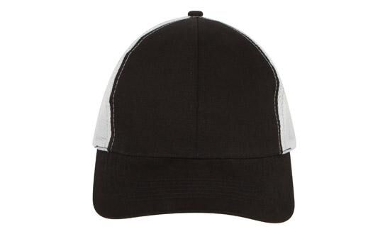 Brushed Cotton with Mesh Back Cap