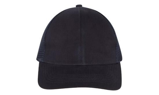 Brushed Cotton with Mesh Back Cap