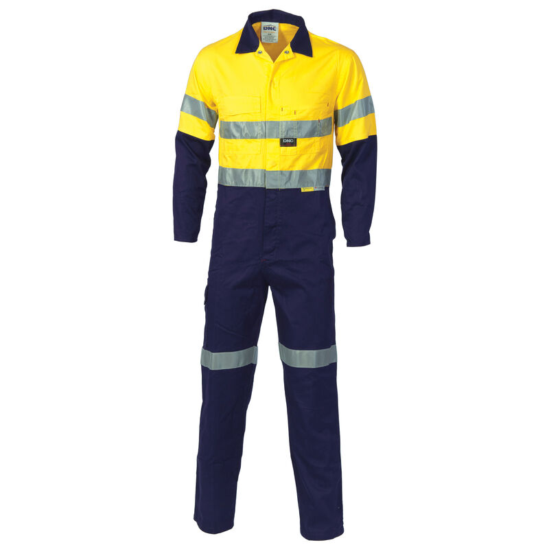 DNC HiVis Cotton Coverall with RTape