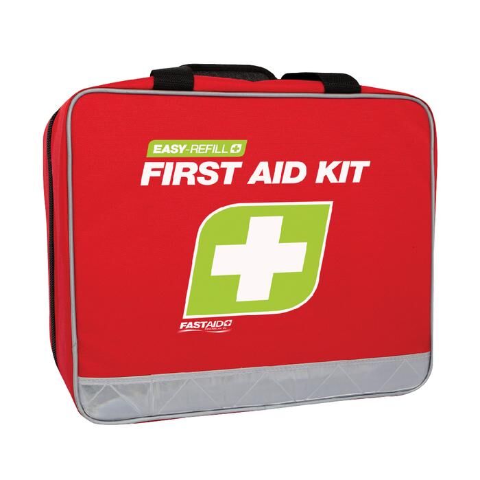 FastAid Easy Refill First Aid Kit   Soft Portable Case