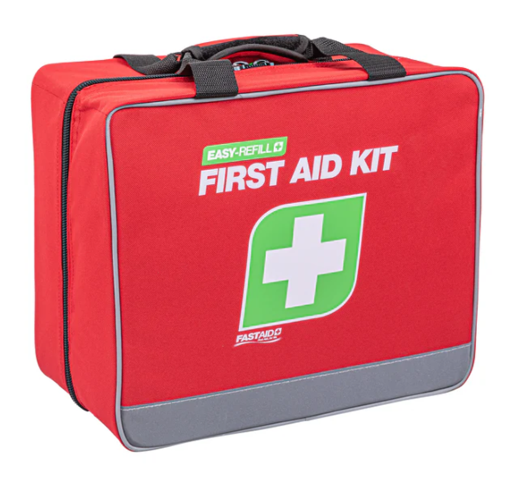 FastAid Easy Refill First Aid Kit   Soft Portable Case