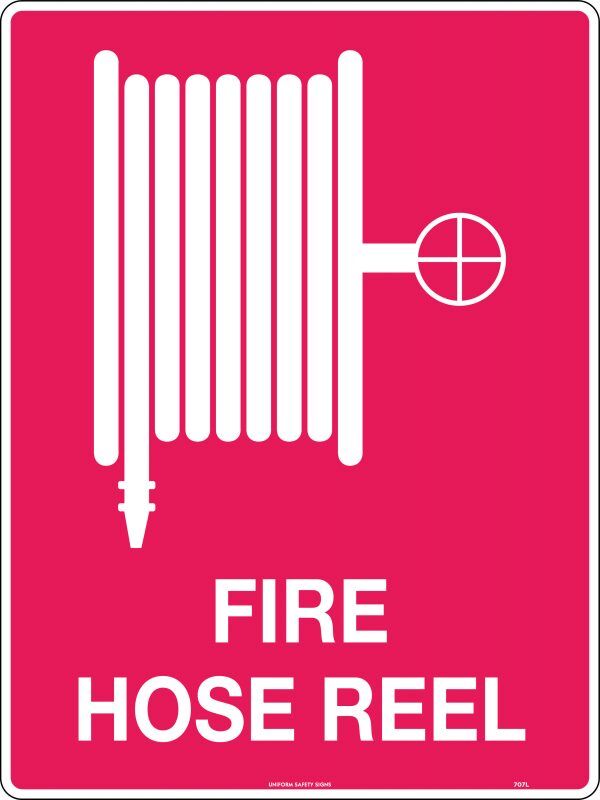 Fire Hose Reel Sign