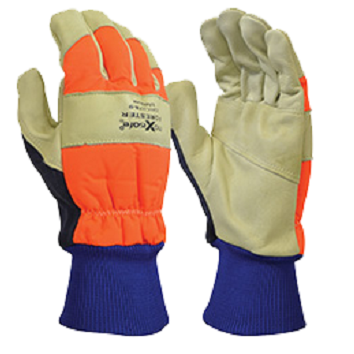 Forester HiVis Chainsaw Gloves