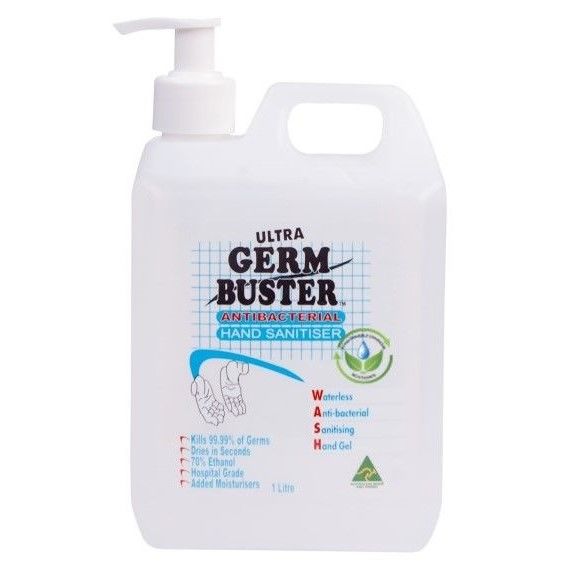 Germ Buster Anti-Bacterial Hand Gel 1 Ltr