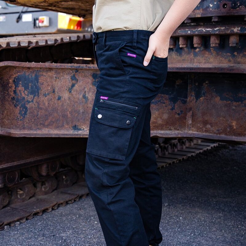 Green Hip Ladies Give Cargo Pant