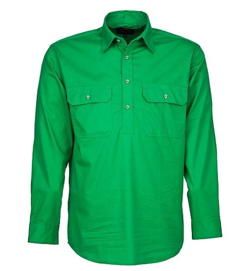 A green Pilbara Work Shirt