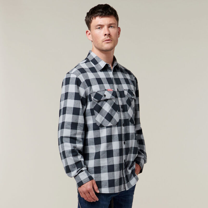 Hard Yakka Check Flannel Shirt