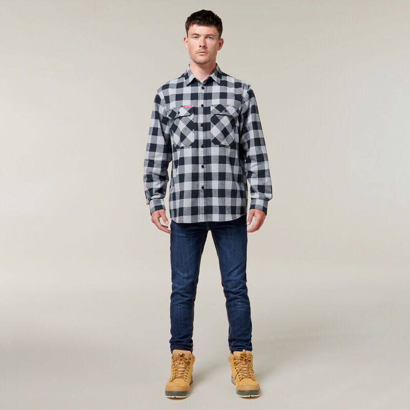 Hard Yakka Check Flannel Shirt