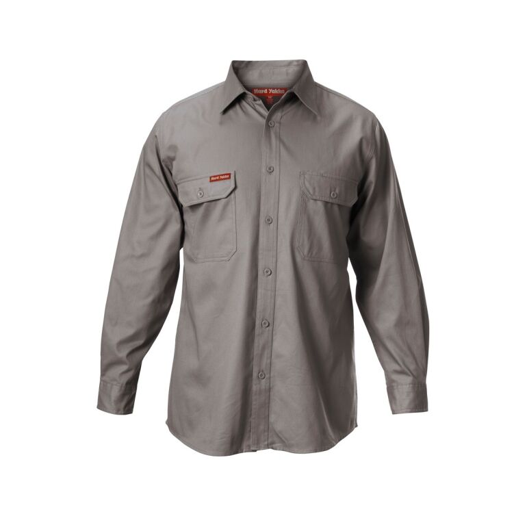 Hard Yakka Cotton Drill LS Shirt