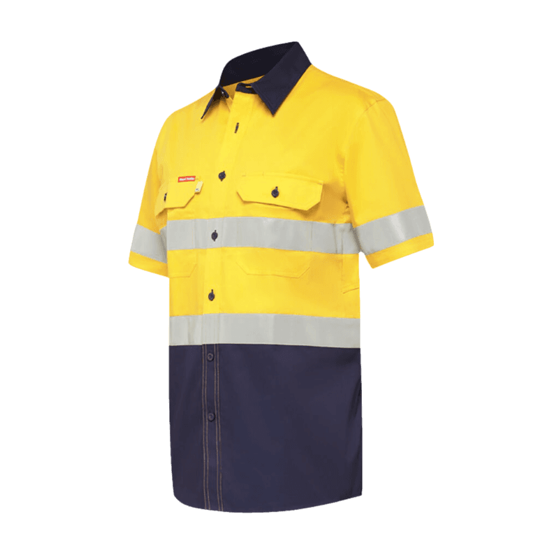 Hard Yakka Koolgear Hi Vis Taped SS Shirt