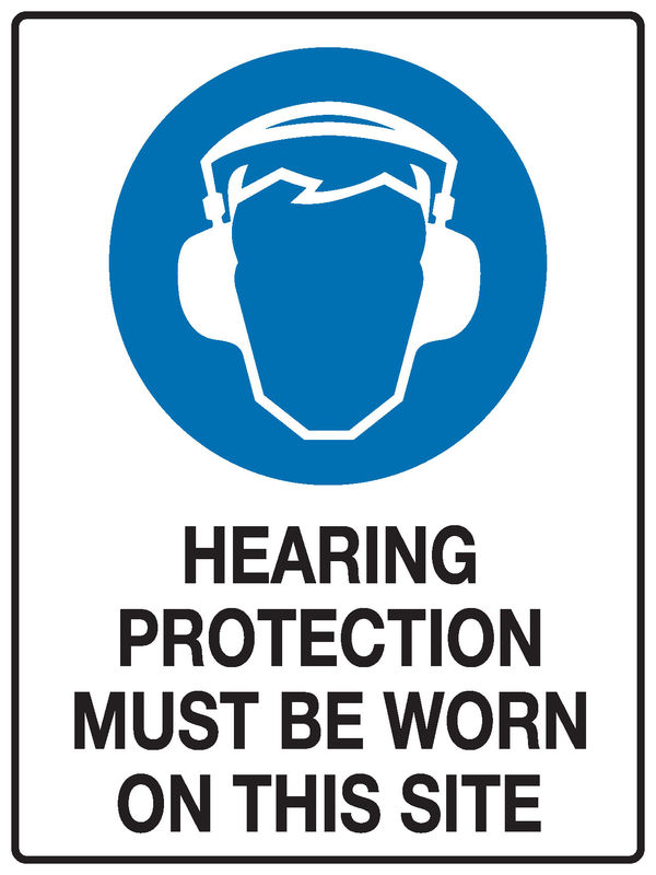 Hearing Protection Sign