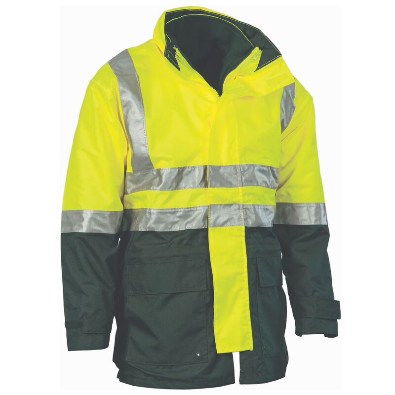 HiVis 4 in 1 Jacket with Vest and RTape