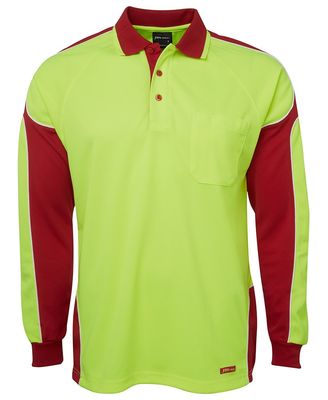 Hi Vis LS Arm Panel Polo