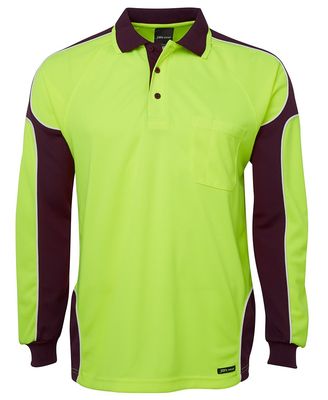 Hi Vis LS Arm Panel Polo