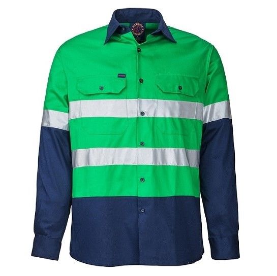 Hi Vis Open Front LS Ref Shirt 