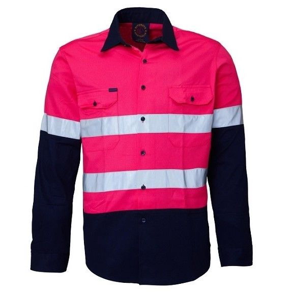 Hi Vis Open Front LS Ref Shirt 