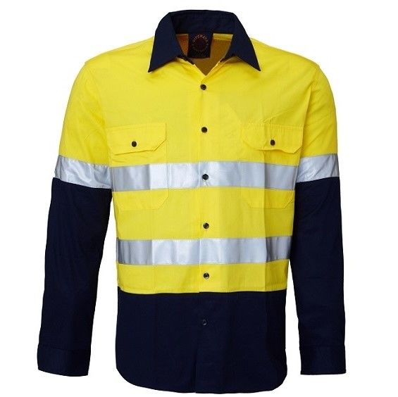 Hi Vis Open Front LS Ref Shirt 