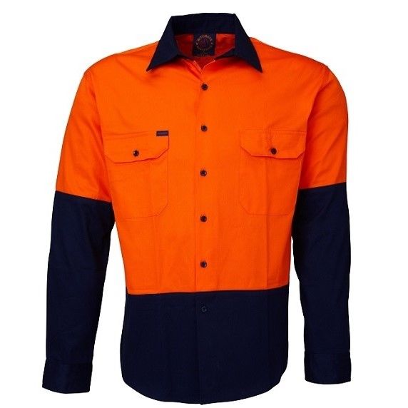 Hi Vis Open Front LS Shirt