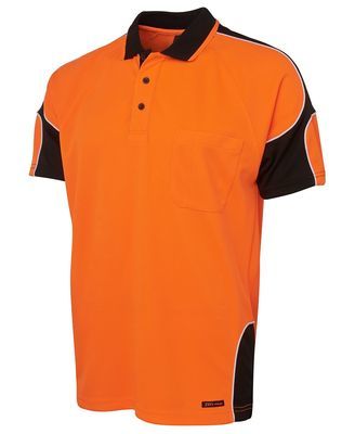 Hi Vis SS Arm Panel Polo