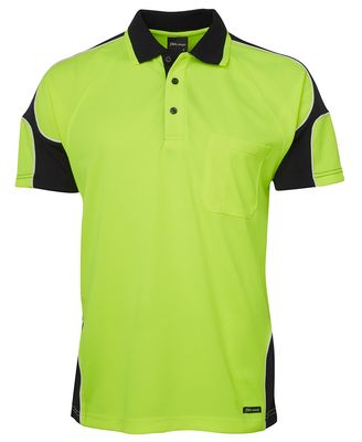 Hi Vis SS Arm Panel Polo