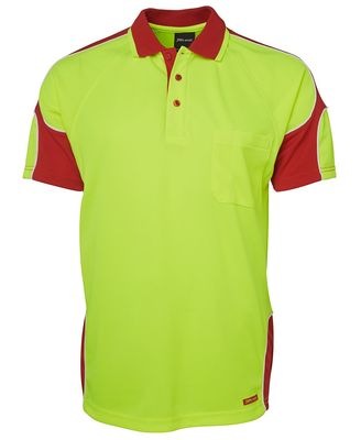 Hi Vis SS Arm Panel Polo