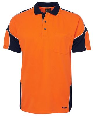 Hi Vis SS Arm Panel Polo