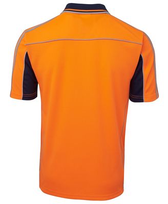 Hi Vis SS Arm Tape Polo