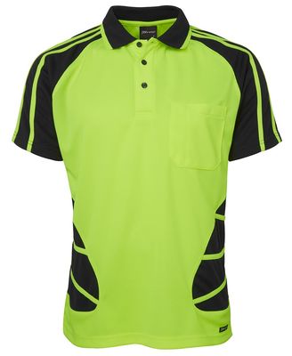 Hi Vis SS Spider Polo