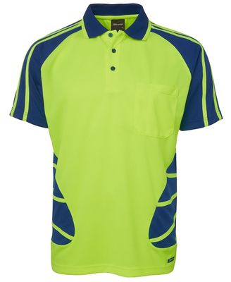 Hi Vis SS Spider Polo