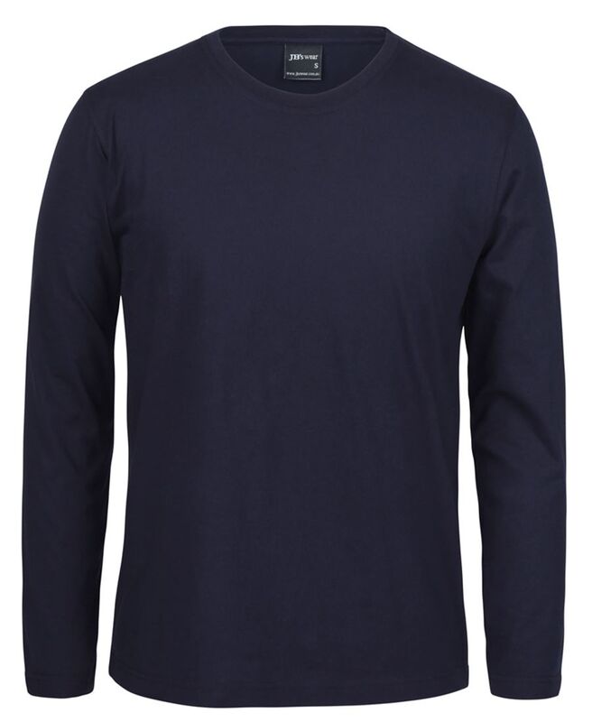JB+39s Long Sleeve Navy Non Cuff T Shirt