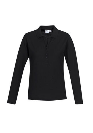 Ladies LS Crew Polo 