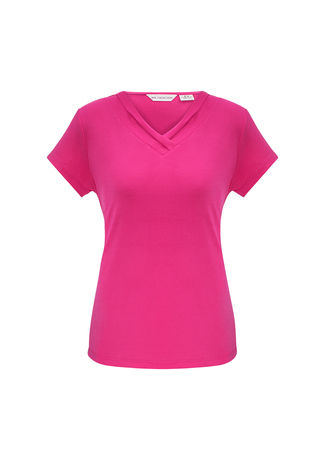 Ladies Lana Short Sleeve Top