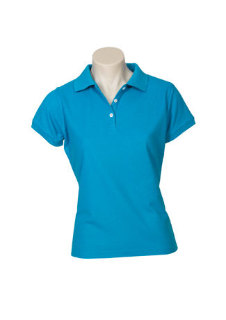 Ladies Neon Polo