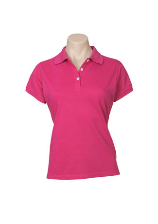 Ladies Neon Polo