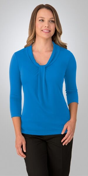 Ladies Pippa Knit 34 Sleeve Top 