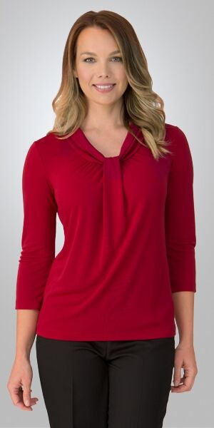 Ladies Pippa Knit 34 Sleeve Top 