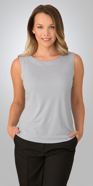 Ladies Sleeveless Smart Knit Top 