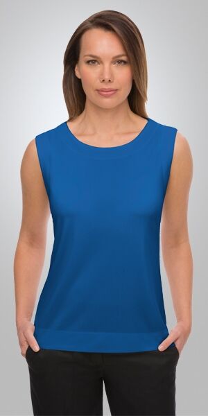 Ladies Sleeveless Smart Knit Top 