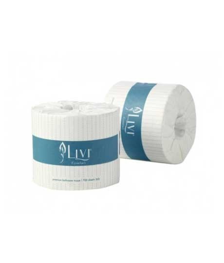 Livi Essentials Toilet Tissue 2ply 400 Sheet Ctn 48